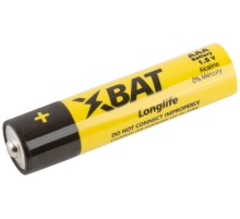 Батарейка щелочная, 1.5 В, тип АAА, 4 шт. LR03-4BPC