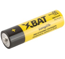 Батарейка щелочная, 1.5 В, тип АА, 4 шт. LR6-4BPC