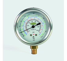 Манометры Refco MR-200 и MR-300 с трубкой Бурдона, класс 1.6 Манометры Refco MR-200 и MR-300 с трубкой Бурдона, класс 1.6