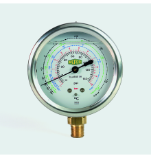 Манометры Refco MR-200 и MR-300 с трубкой Бурдона, класс 1.6 Манометры Refco MR-200 и MR-300 с трубкой Бурдона, класс 1.6