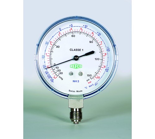 Аммиачный манометр Refco NH-3-100R, класс 1 Аммиачный манометр Refco NH-3-100R, класс 1