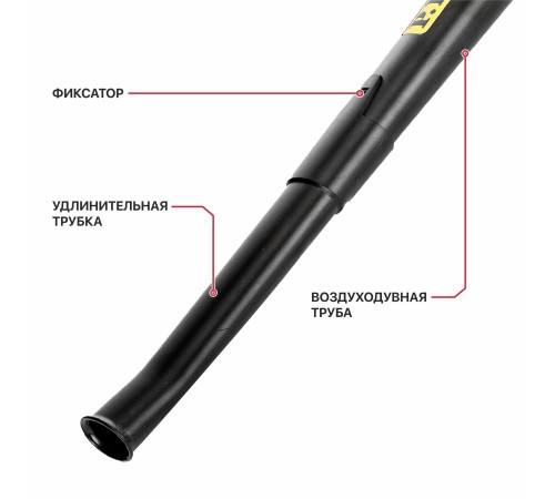 Воздуходувка аккумуляторная P.I.T. PBO20H-450A (без АКБ и ЗУ)