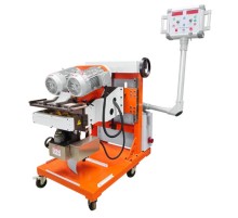 Кромкофрезерная машина с автоматической подачей и поворотным основанием для снятия фаски с двух сторон PB-80W