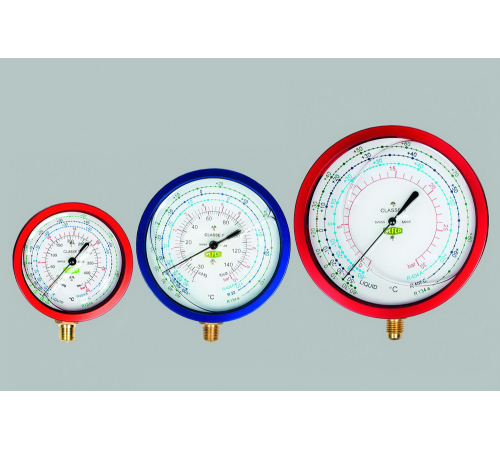 Манометры Refco R3, R5, R7 типа Беллоу, класс 1.0