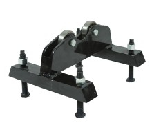 Нижняя регулируемая опора для труб до 18см