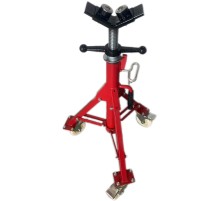 Низкая складная трубная опора Rotorica 12 дюймов на колесиках с 2 роликами