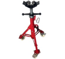 Низкая складная трубная опора Rotorica 12 дюймов на колесиках с 4 роликами