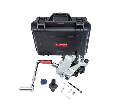 Комплект ручного желобонакатчика Rotorica RG-2M для труб 1" и 2"- 6" Комплект ручного желобонакатчика Rotorica RG-2M для труб 1" и 2"- 6"