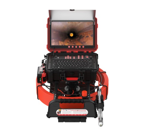 Телеинспекционная система Rotorica Pipe Еуе 80/293PT с поворотной головой 29мм, длина 80м