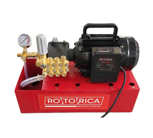 Электрический опрессовщик Rotor e-Test 50T с баком 18л Электрический опрессовщик Rotor e-Test 50T с баком 18л