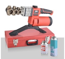 Раструбный сварочный аппарат Rotorica Gas Rocket 32 Set работающий на газу