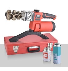 Раструбный сварочный аппарат Rotorica Gas Rocket 32 Set работающий на газу