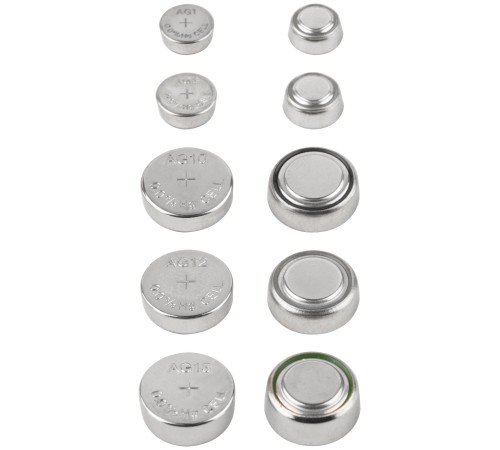 Батарейка щелочная, тип AG1*2 шт, AG3*2 шт, AG10*2 шт, AG12*2 шт, AG13*4 шт SETLR-12BPC Батарейка щелочная, тип AG1*2 шт, AG3*2 шт, AG10*2 шт, AG12*2 шт, AG13*4 шт SETLR-12BPC