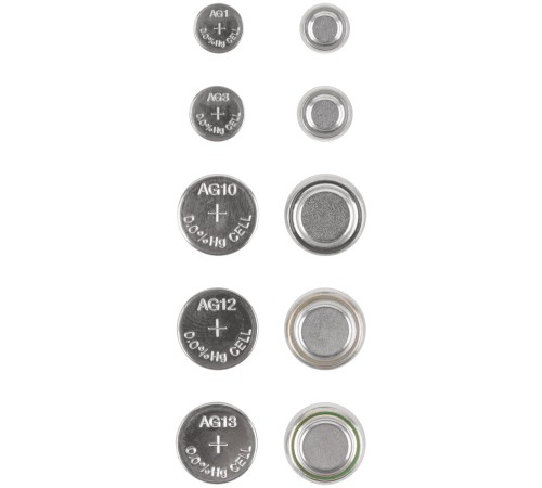 Батарейка щелочная, тип AG1*2 шт, AG3*2 шт, AG10*2 шт, AG12*2 шт, AG13*4 шт SETLR-12BPC Батарейка щелочная, тип AG1*2 шт, AG3*2 шт, AG10*2 шт, AG12*2 шт, AG13*4 шт SETLR-12BPC