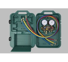 Четырёхвентильный манометрический коллектор Refco SM4-3-DS-MULTI