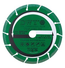 Диск алмазный сплошной турбо-диск для сухой и влажной резки керамики (TDS-150 F) 150 х 25,4 мм