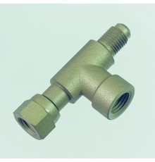 Комбинированный латунный тройник Refco TS4