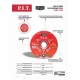 Диск отрезной по металлу и нерж. стали P.I.T. DRUA ACTW01-1250B