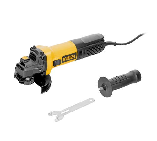 Машина шлифовальная угловая AGB125-1700, 1700 Вт, 125 мм, 3000-11000 об/мин Denzel