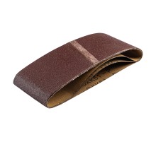 Лента абразивная бесконечная, P 100, 75 х 457 мм, 3 шт Matrix