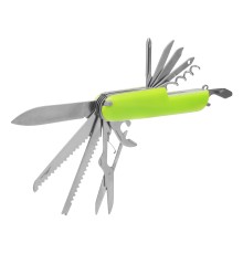 Нож многофункциональный, компактный размер, 15 функций, 90 мм Сибртех