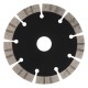 Диск алмазный отрезной DENZEL, ф125 х 22.2 мм, сегментный, сухой рез, HWD92, круг, 731010