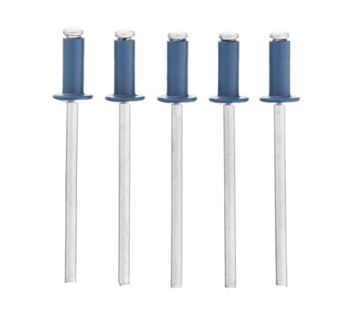 Заклепки 3.2 х 8 мм RAL 5005, синий, 50 шт Matrix