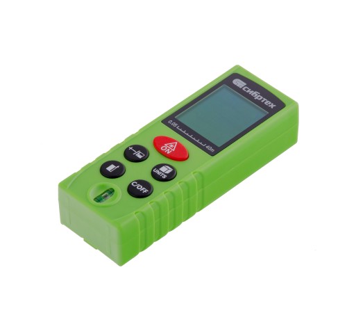 Лазерный дальномер PM-40,40 м,с пузырьковым уровнем Сибртех