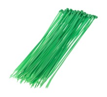 Хомуты, 250 x 3.6 мм, пластиковые, зеленые, 100 шт Сибртех