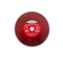 Диск алмазный, отрезной сплошной, 230 х 25.4 мм, мокрая резка Matrix Professional