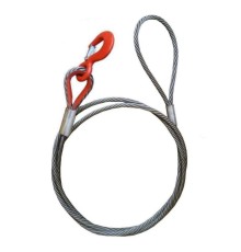 Буксир канатный TOR БТК 24,0 т 9,0 м опрессовка (петля-петля) канат 21,0 мм