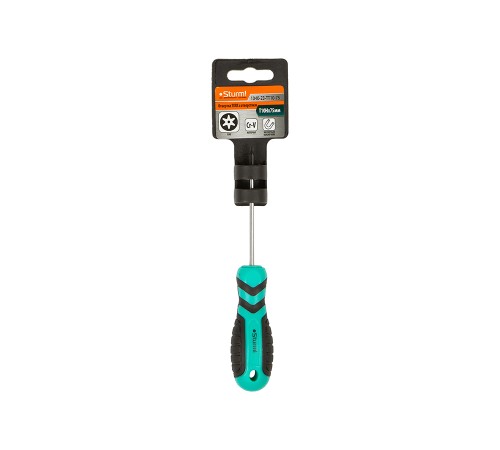 Отвертка TORX TT10H*75мм, с отверстием, CrV магнитный наконечник Sturm! Отвертка TORX TT10H*75мм, с отверстием, CrV магнитный наконечник Sturm!