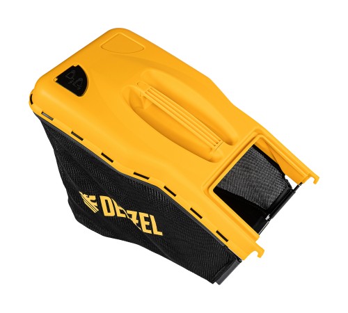 Газонокосилка аккумуляторная бесщеточная RLM450-36, Li-ion, 36 В, 4 Ач, 450 мм, травосборник 40 л Denzel