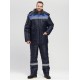 Костюм зимний Труженик-Ультра-2 (тк.Оксфорд) п/к, т.синий/васильковый