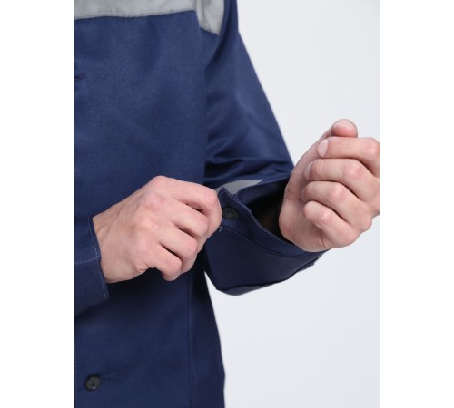 Костюм Легион-1 СОП IMP (тк.Смесовая,210) брюки, т.синий/серый