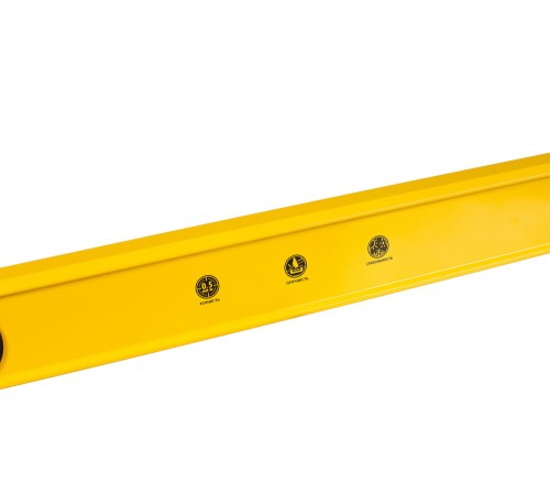 Уровень алюм., 1000мм, 2 колбы, фрезерованный, точность 0.5 мм/м, hanskonner