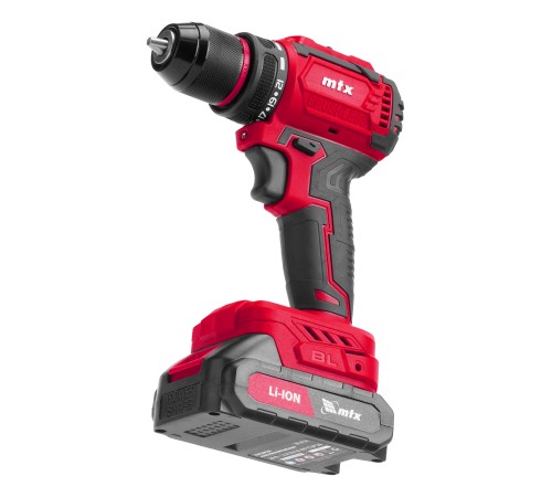 Дрель-шуруповерт аккумуляторная бесщет. CDS-BL-20, Li-Ion, 20 В// MTX