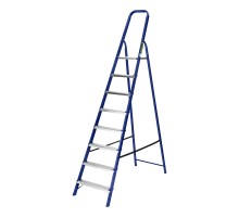 Стремянка, 8 ступеней, стальная, Сибртех