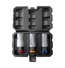 RUNTEC RT-IS1B3P Набор ударных головок для литых дисков RUNTEC 1/2", 17, 19, 21 мм, CrMo, в защитном кожухе, 3 предмета