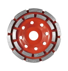 Чашка алмазная шлифовальная двухрядная P.I.T. APLS19-125A