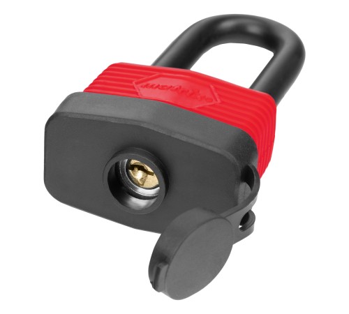 Замок навесной всепогодный, 50 мм, удлиненная дужка Matrix