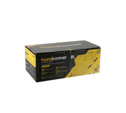 Эксцентриковая шлифовальная машина Hanskonner HOS8140BL