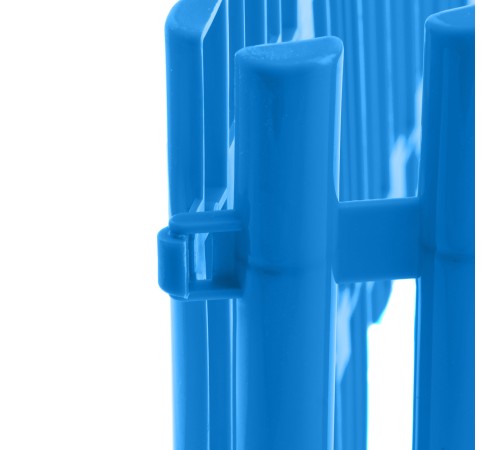 Забор декоративный "Гибкий", 24 х 300 см, голубой, Palisad Забор декоративный "Гибкий", 24 х 300 см, голубой, Palisad