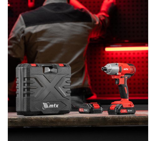 Винтоверт ударный аккумуляторный CIDS-20-280, Li-Ion, 20 В MTX