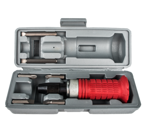 Отвертка ударно-поворотная 1/2&quot с битами 6шт, пластиковый кейс, CrV Sturm! Отвертка ударно-поворотная 1/2&quot с битами 6шт, пластиковый кейс, CrV Sturm!