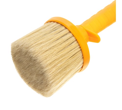 Кисть маховая круглая для фасадных работ, 80 мм, натуральная щетина, пластиковая рукоятка, Matrix
