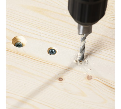 Набор сверл зенкеров по дереву, 3-10 мм, 7 шт // Denzel