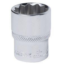 Головка торцевая стандартная двенадцатигранная 1/2", 24 мм МАСТАК 000-42024