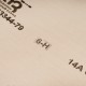 Шкурка на тканевой основе, зернистость № 6, 800 мм х 30 м, "БАЗ"