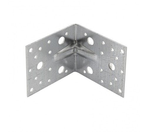 Крепежный уголок усиленный 2 мм, KUU 105 x 105 x 90 мм Сибртех